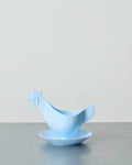 Sonja Plastic - Coquetier Coq - Bleu Clair