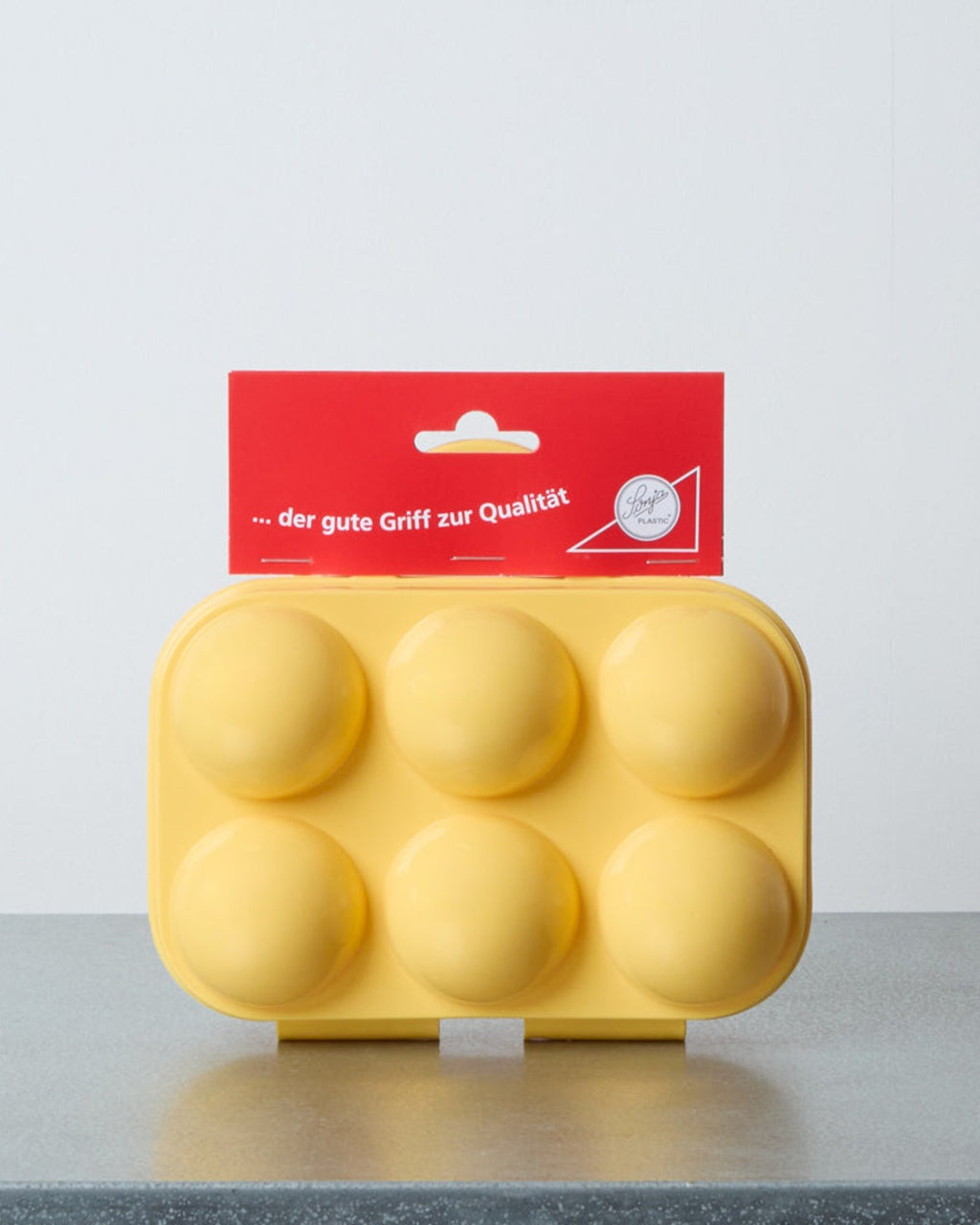 Sonja Plastic - 6-egg carton - Yellow
