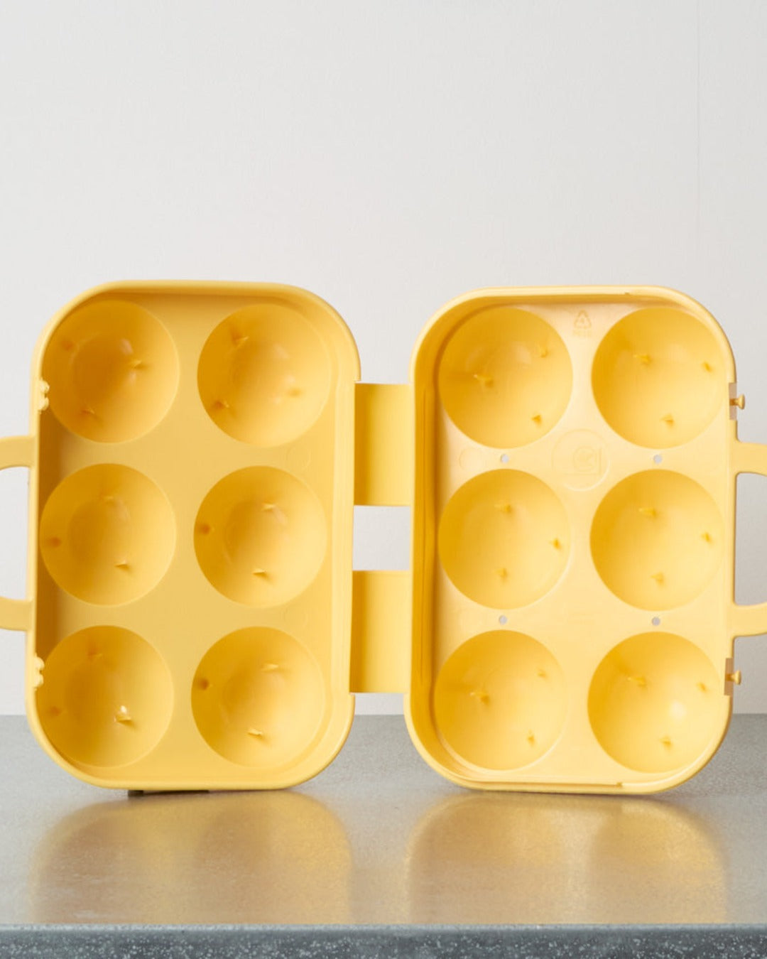 Sonja Plastic - 6-egg carton - Yellow