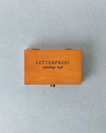 P. Pauper - Coffret De Tampons À Encre Lettres