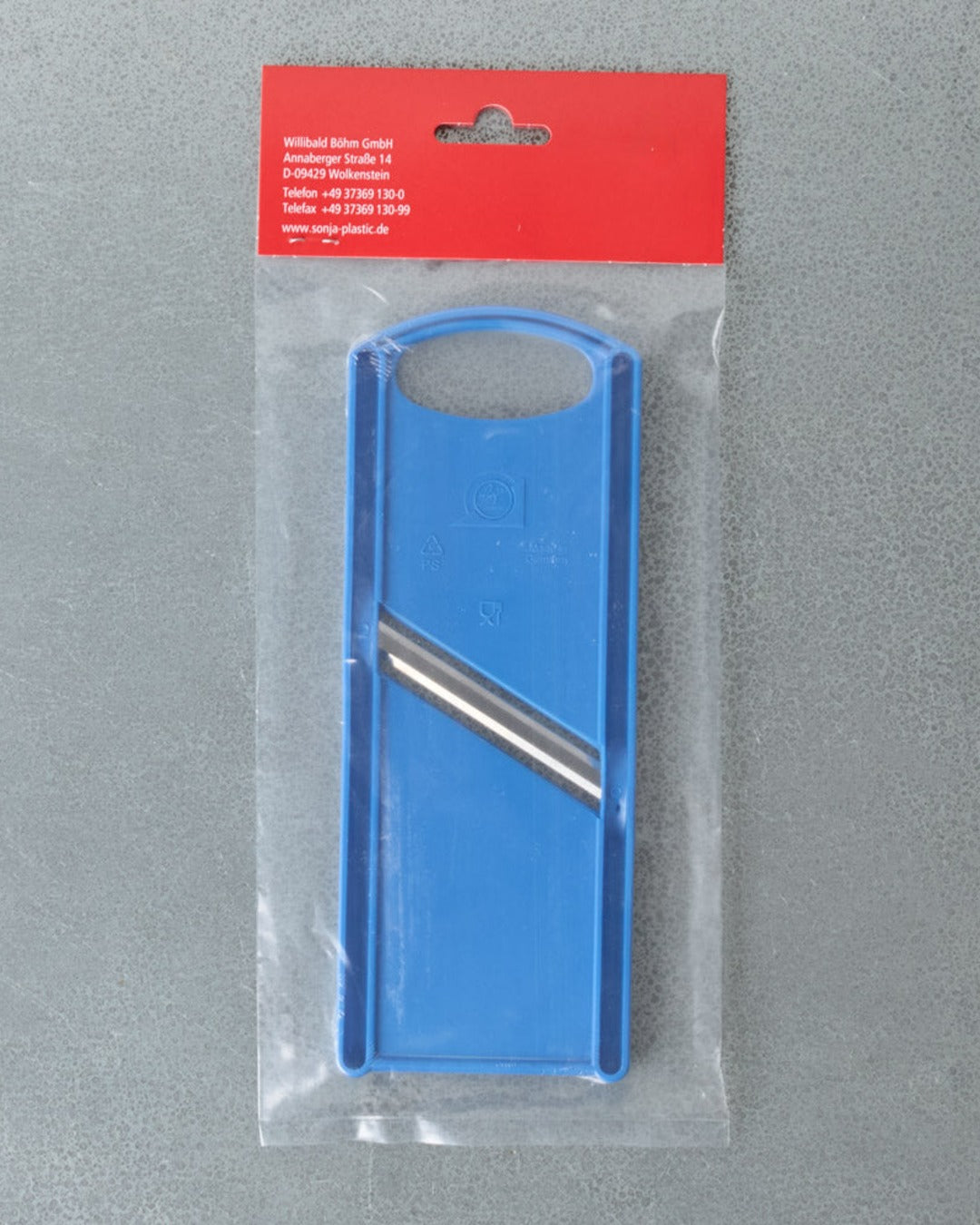 Sonja Plastic - Mandoline - Blue