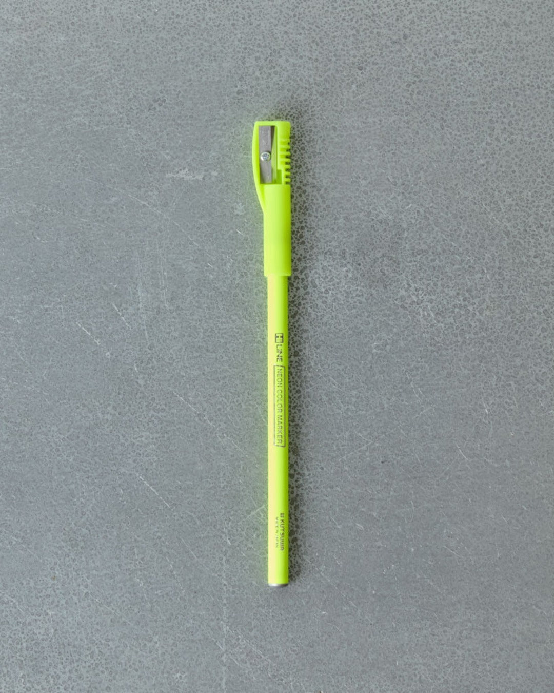 Kutsuwa - Sharp Fluo Pencil - Yellow