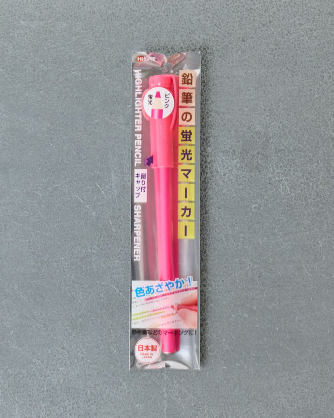 Kutsuwa - Crayon Sharp Fluo - Rose