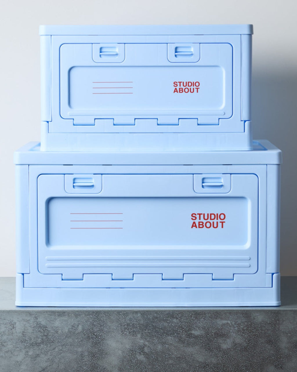 Studio About - Boite De Rangement - Bleu Clair