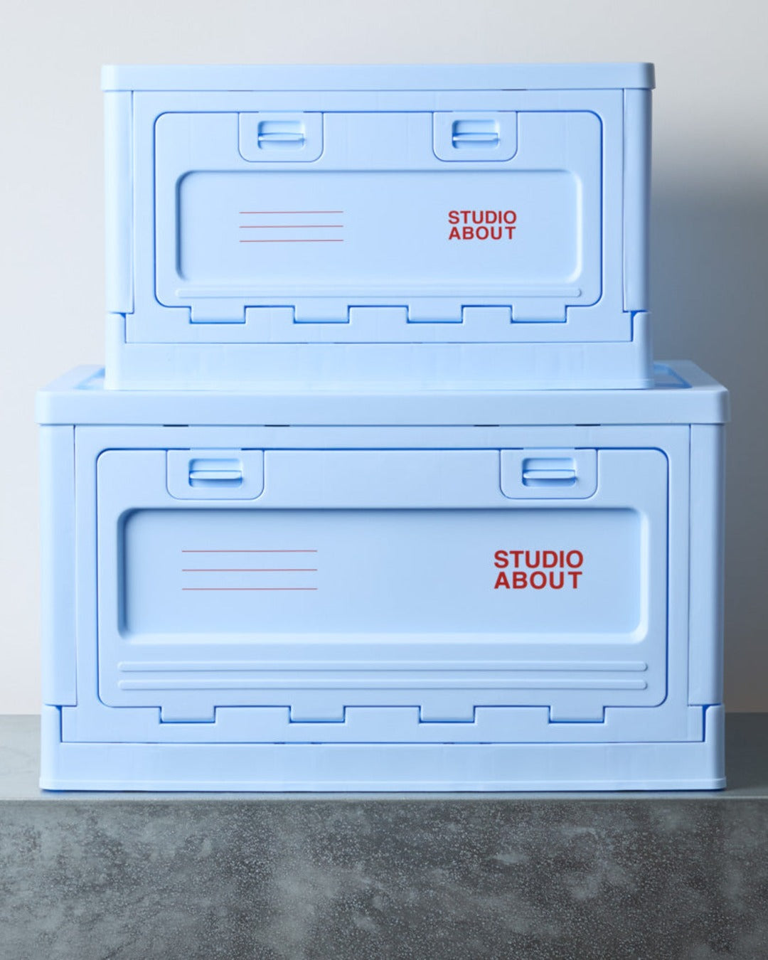 Studio About - Boite De Rangement - Bleu Clair