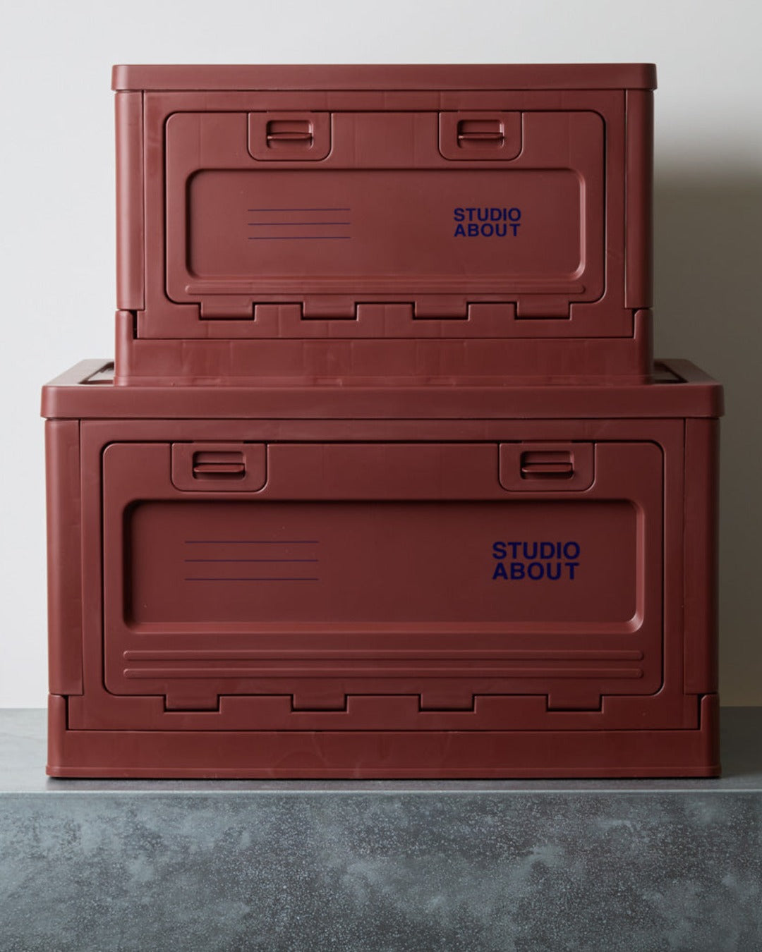 Studio About - Storage Box - Burgundy