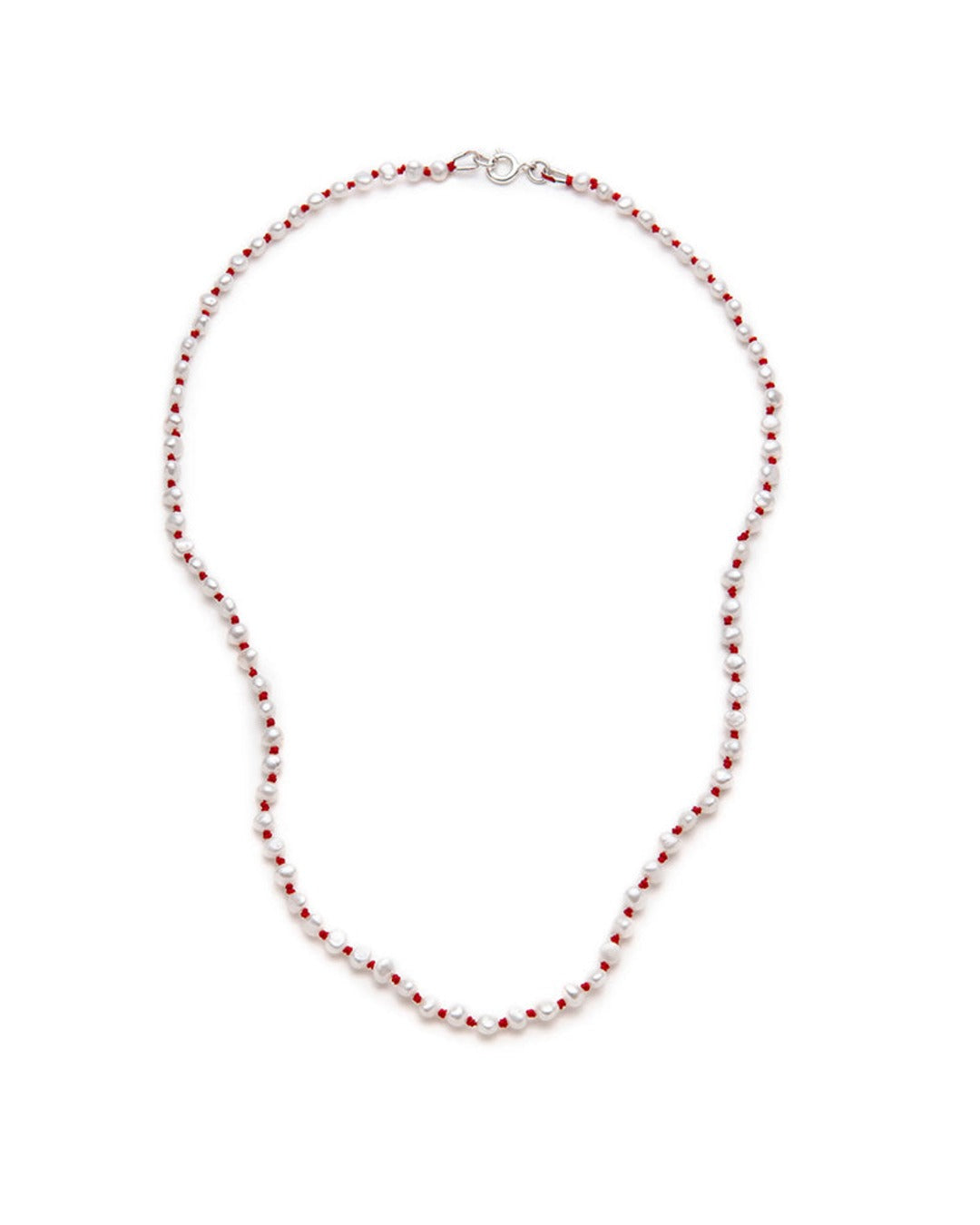 Nina Janvier - Collier Mini Soga - Rouge Argent
