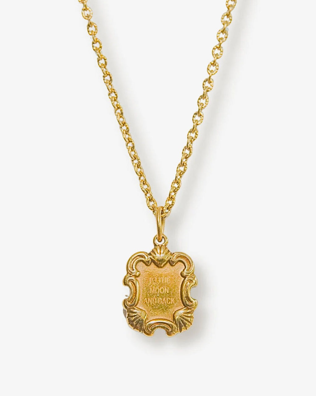 Harpie - Moon Necklace - Gold