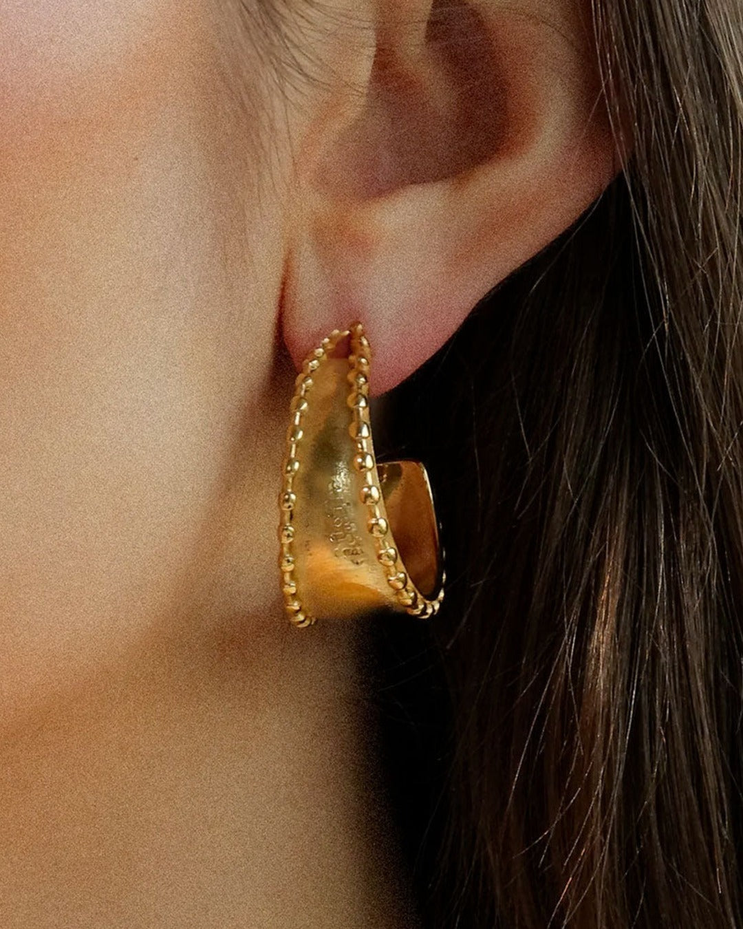 Harpie - Boucles D'Oreilles Eda - Or