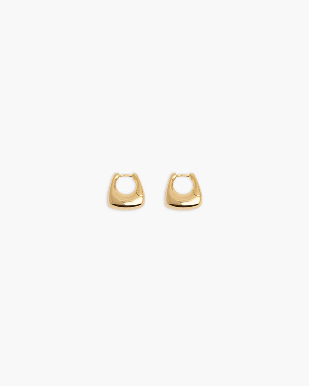 Ragbag - Datura Hoop Earrings - Gold