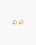 Ragbag - Datura Hoop Earrings - Gold