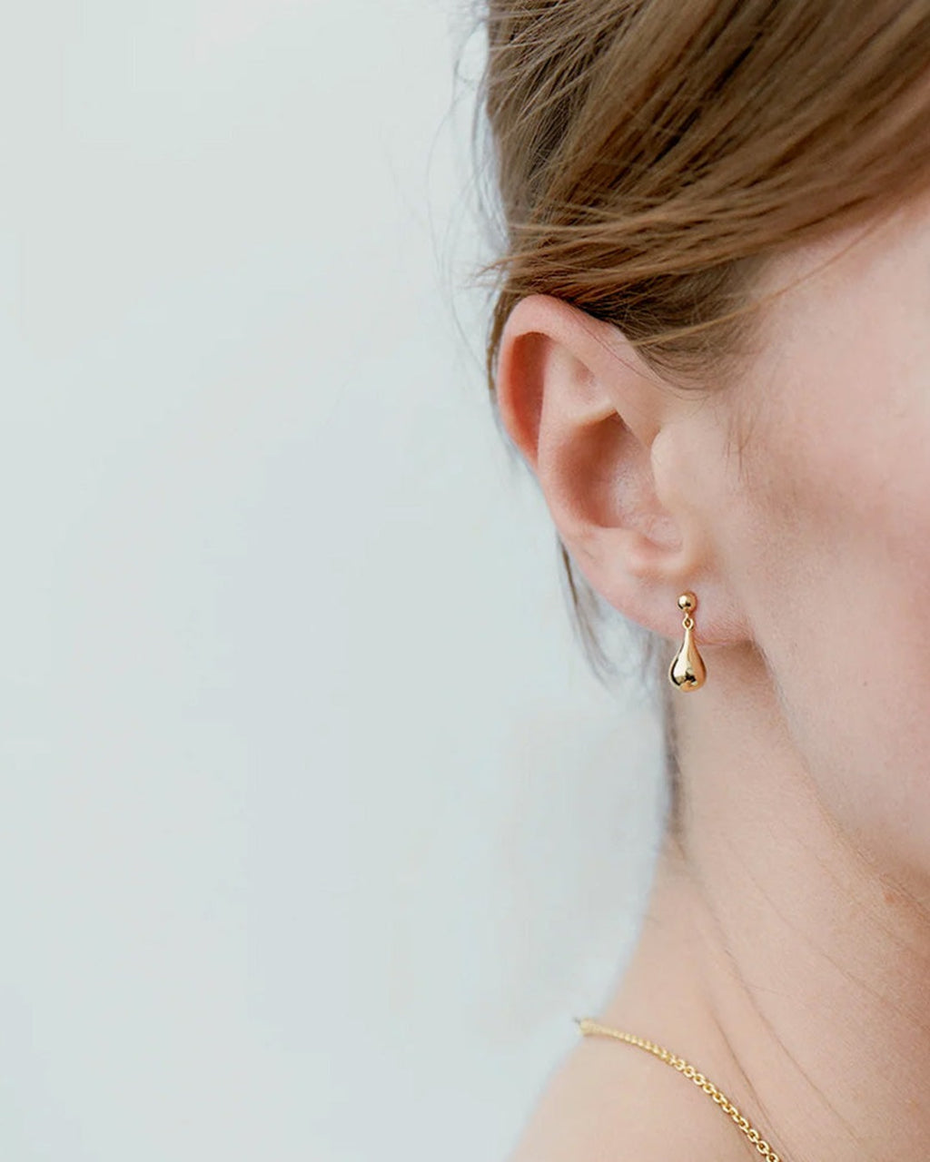 Ragbag - Petites Boucles D'Oreilles Datura - Or