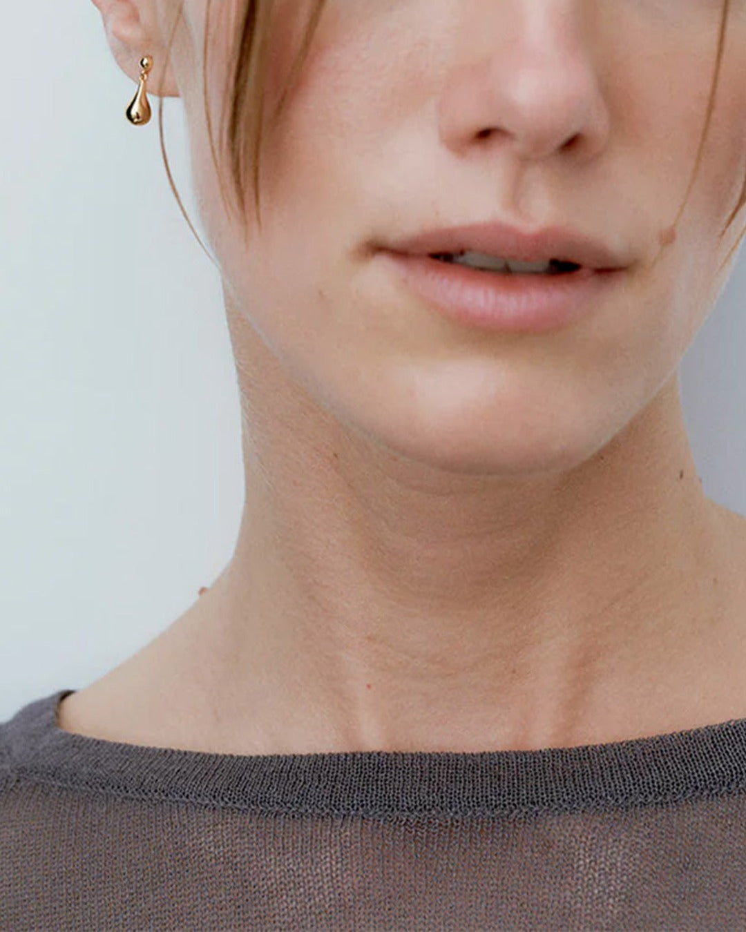 Ragbag - Petites Boucles D'Oreilles Datura - Or