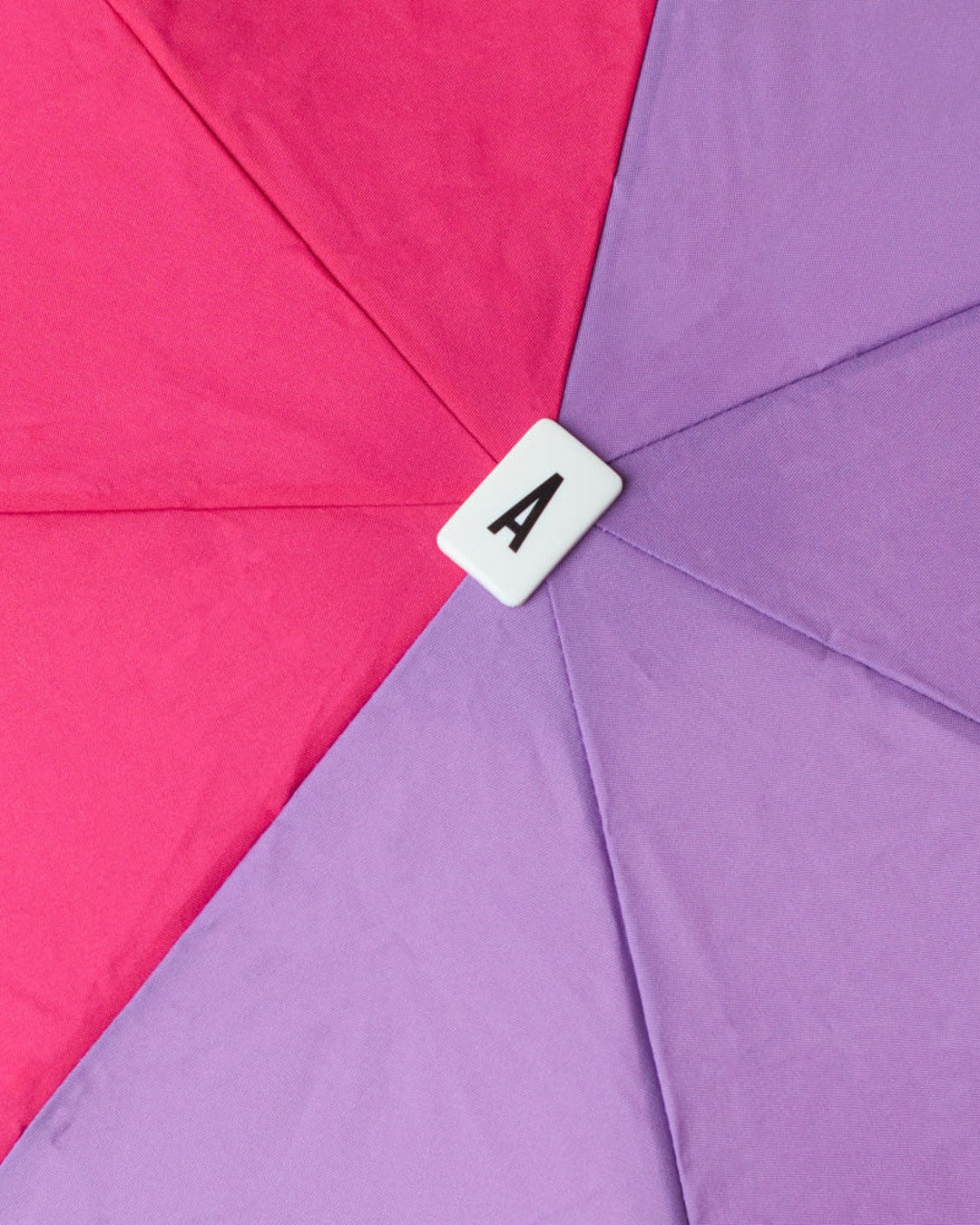 Anatole - Small wooden umbrella - Lilac & Pink