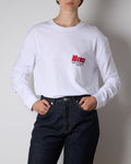 Merci - T-Shirt Ml Roasted - Blanc