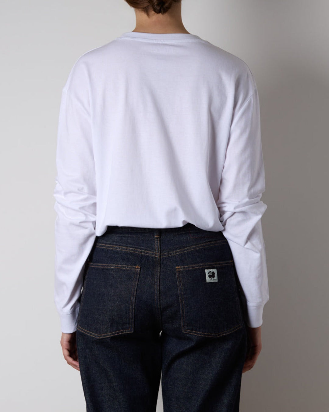 Merci - Roasted Long-Sleeve T-Shirt - White