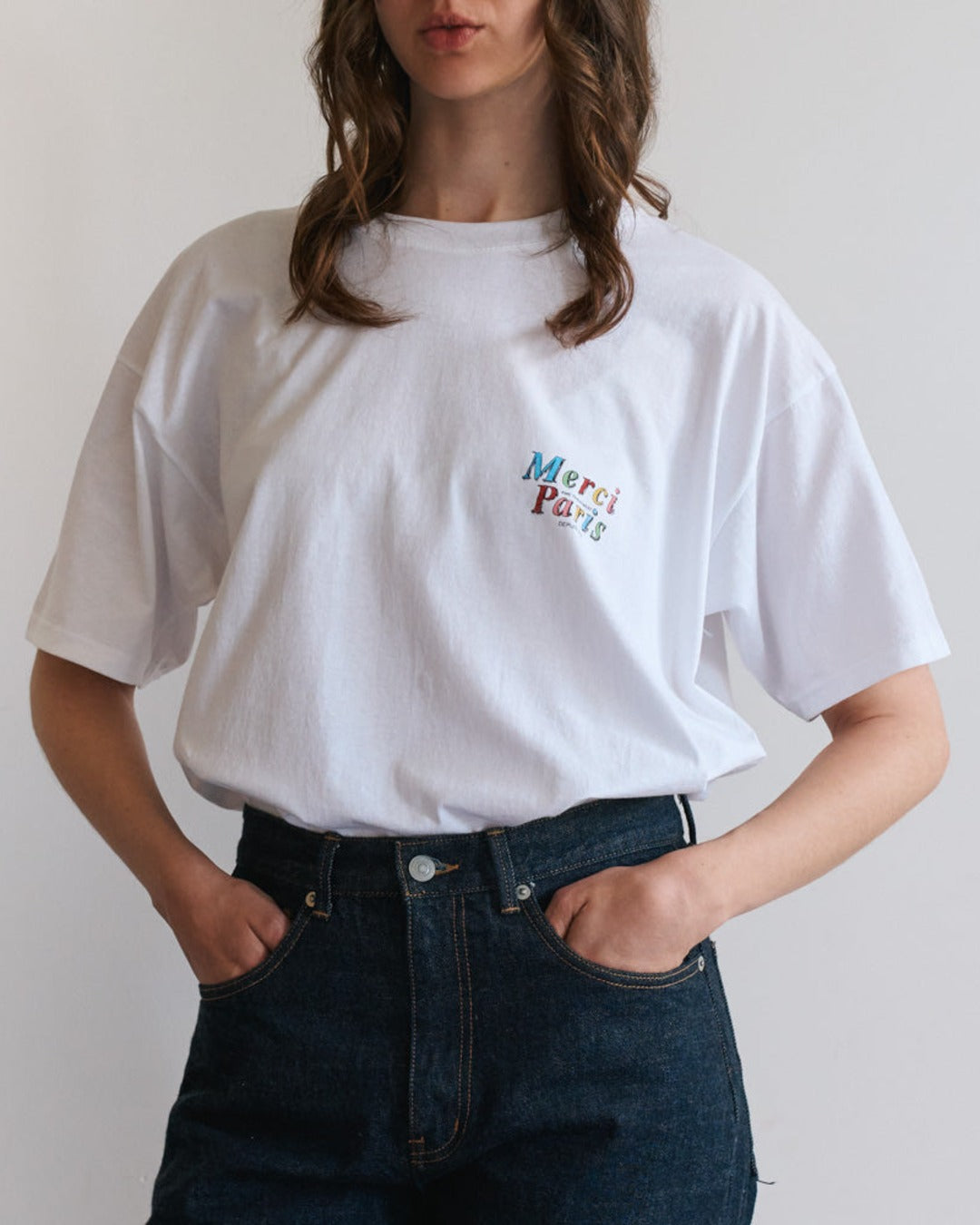 Merci - MC Aime T-shirt - White