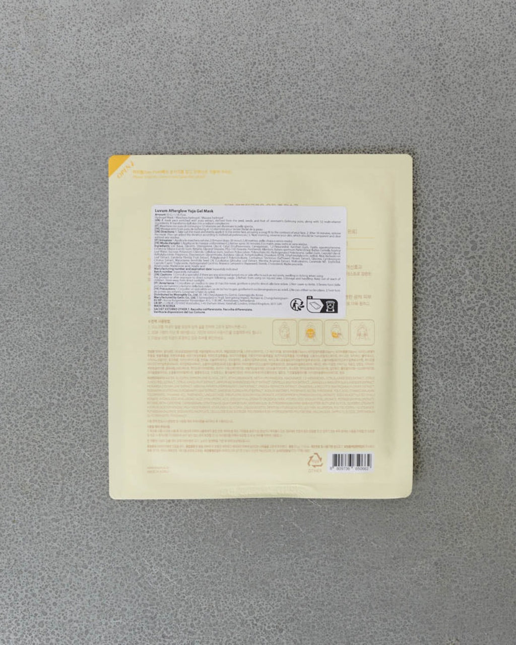 Luvum - Gel Mask - Afterglow Yuzu