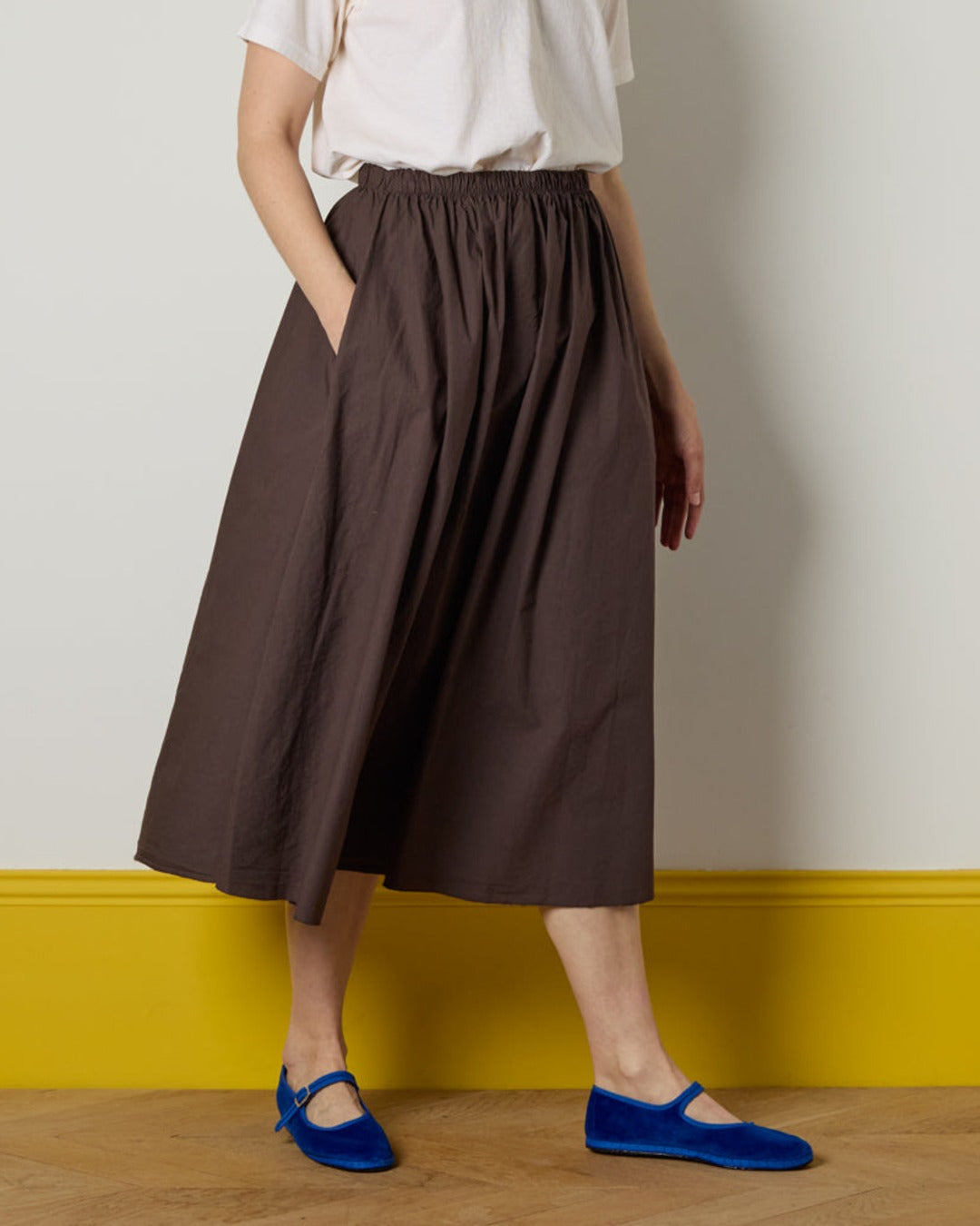 Merci - Claudia Skirt - Brown