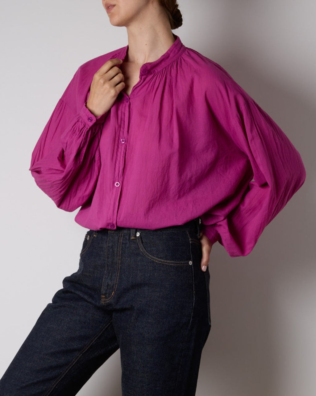 Merci - Chemise Victoria - Prune