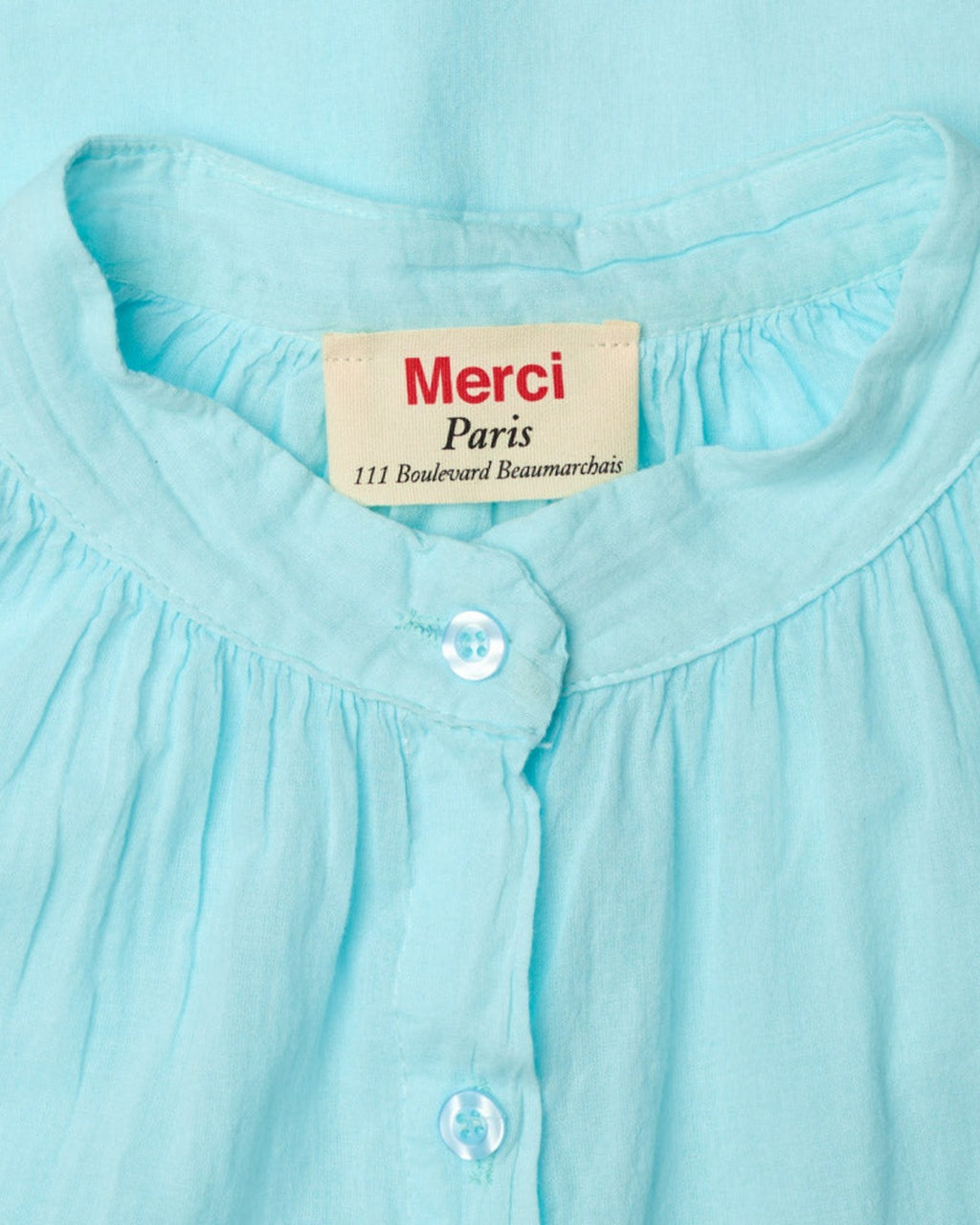 Merci - Chemise Victoria - Bleu