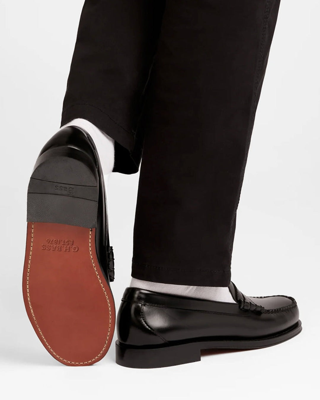 Gh Bass - Weejuns Larson Penny Loafers - Black