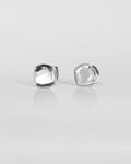Tweek Eek - Boucles D'Oreilles Mirr Rectangle S - Argent