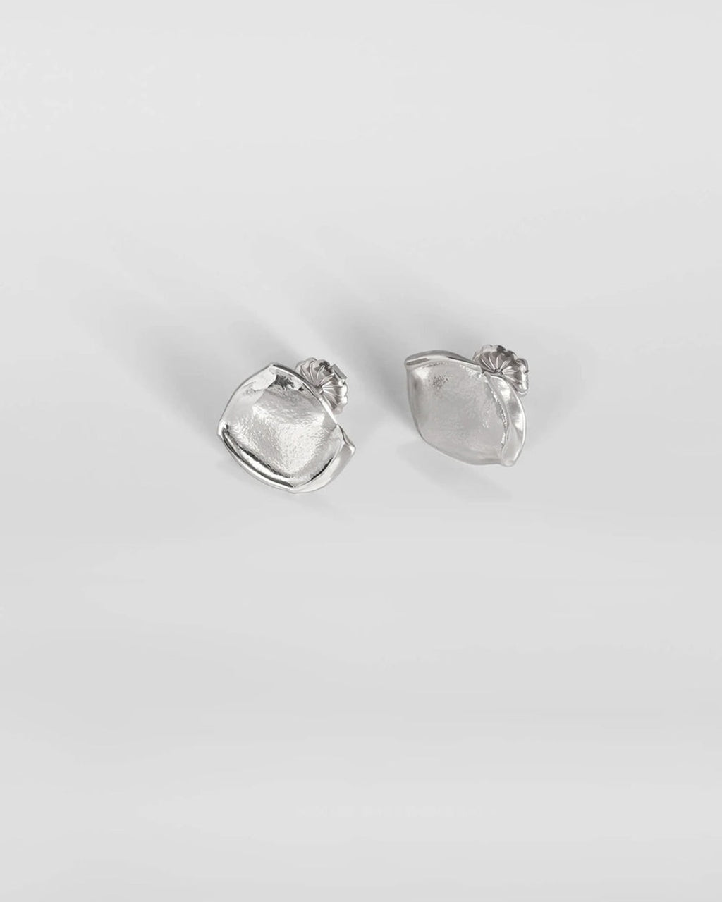 Tweek Eek - Boucles D'Oreilles Mirr Rectangle S - Argent