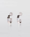 Tweek Eek - Boucles D'Oreilles Gray Loops Ss - Argent