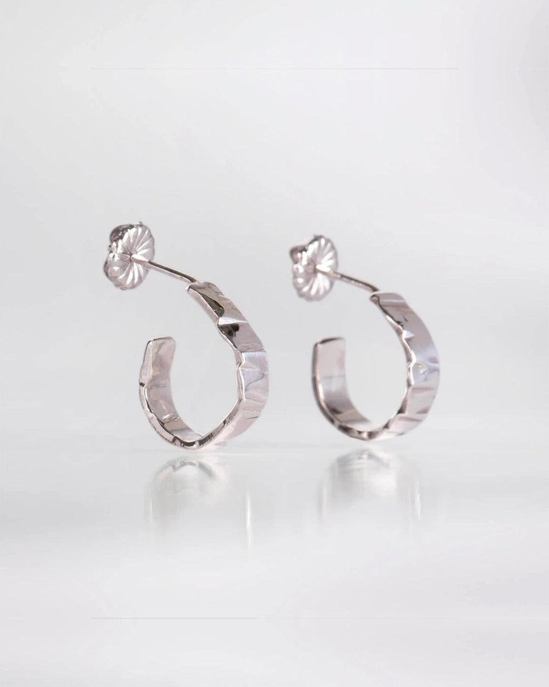 Tweek Eek - Boucles D'Oreilles Gray Loops Ss - Argent