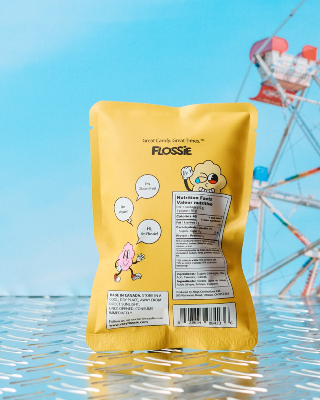 Flossie - Cotton Candy - Lemon