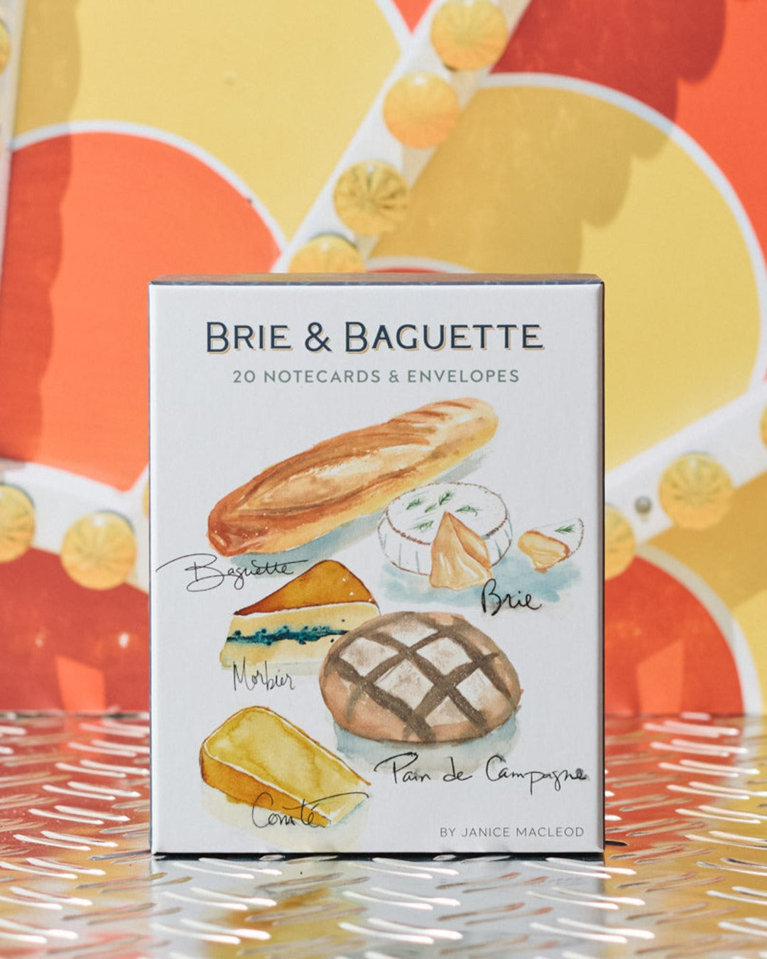 New Mags - Livre De Cartes Postales Brie & Baguettes Carte Enveloppe