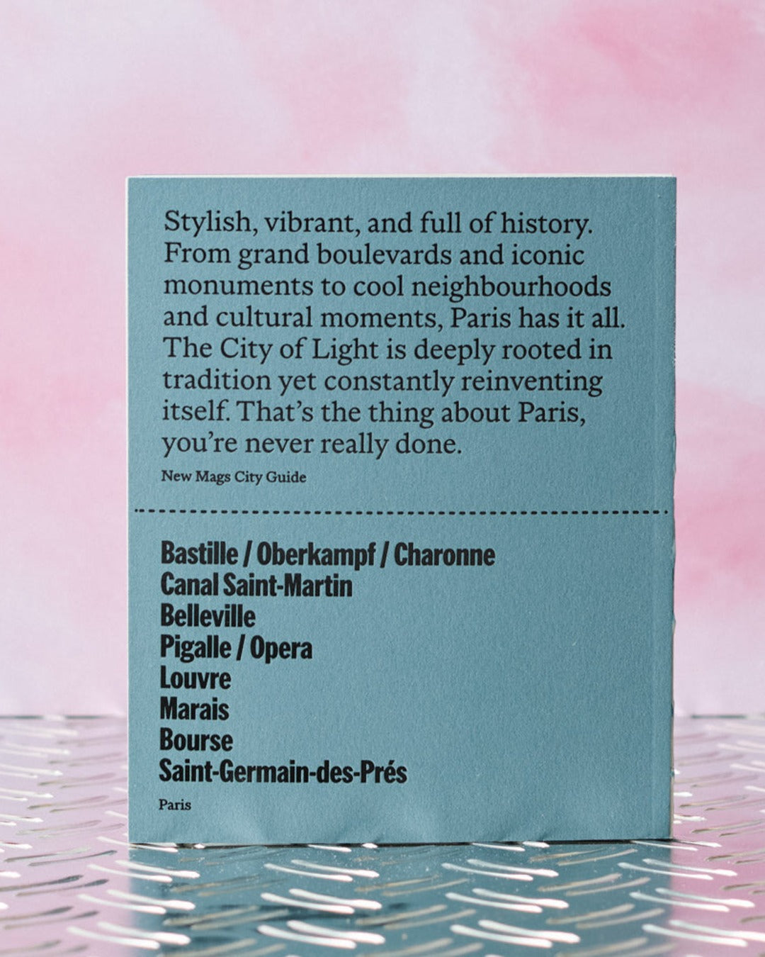 New Mags - Livre Paris City Guide