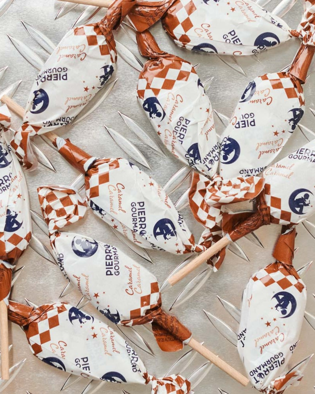 Pierrot Gourmand - Box of 10 lollipops - Caramel