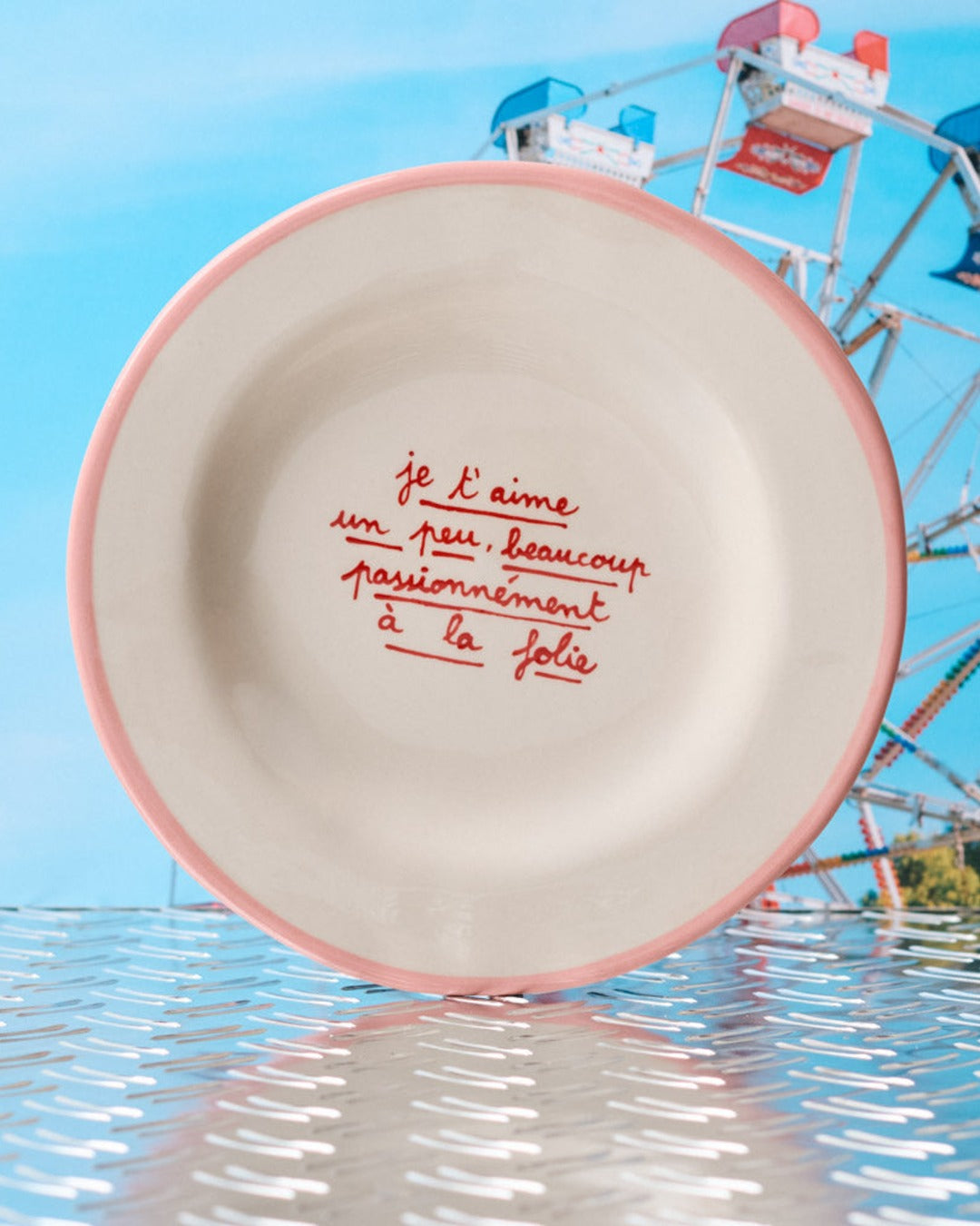 Laetitia Rouget - Assiette À Dessert Je T'Aime