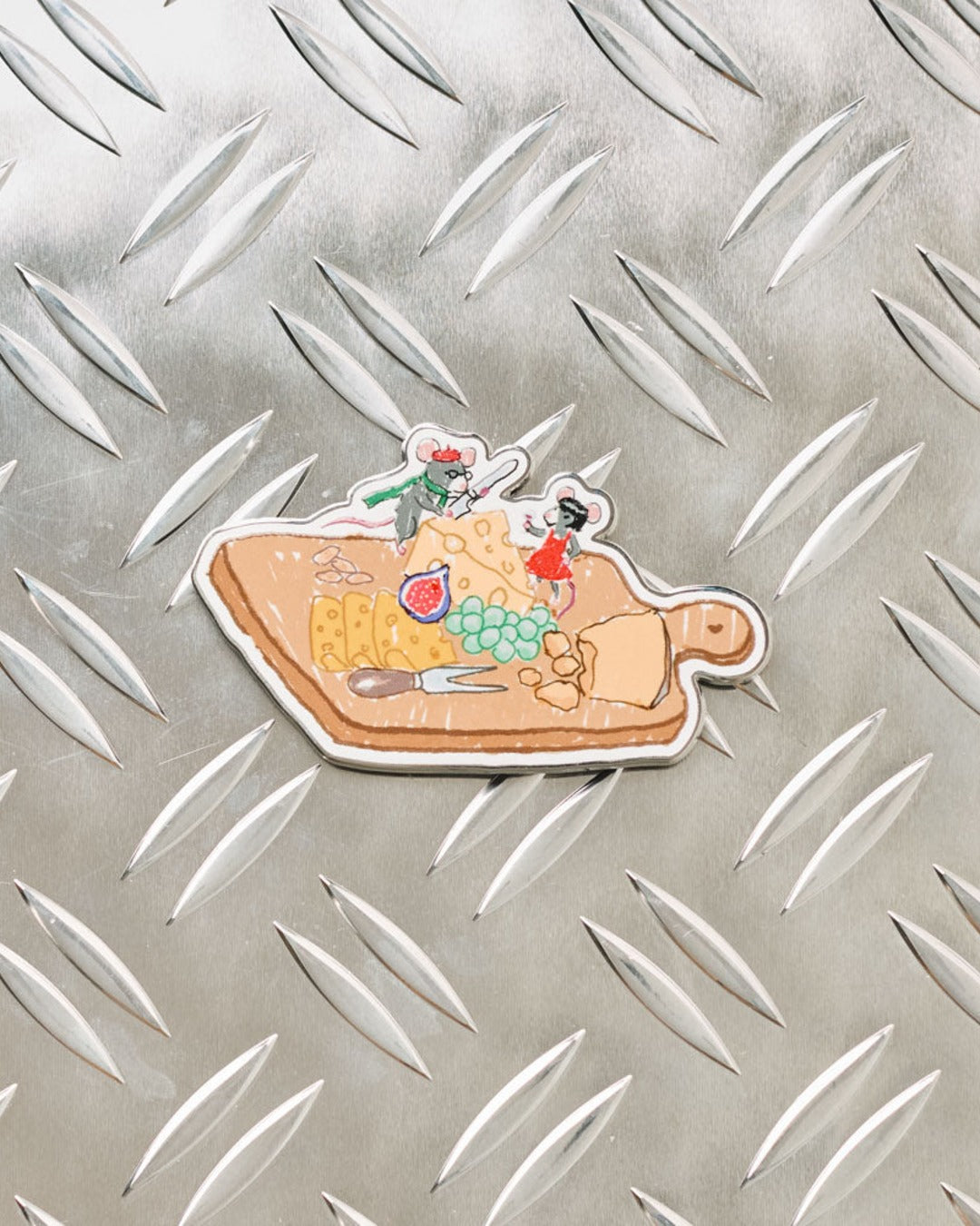 Merci x Shia Mcshia - Cheese Board Magnet