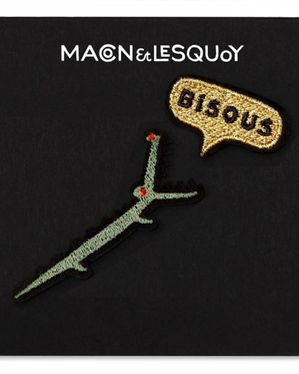 Macon & Lesquoy - Ecusson Croco Bisous