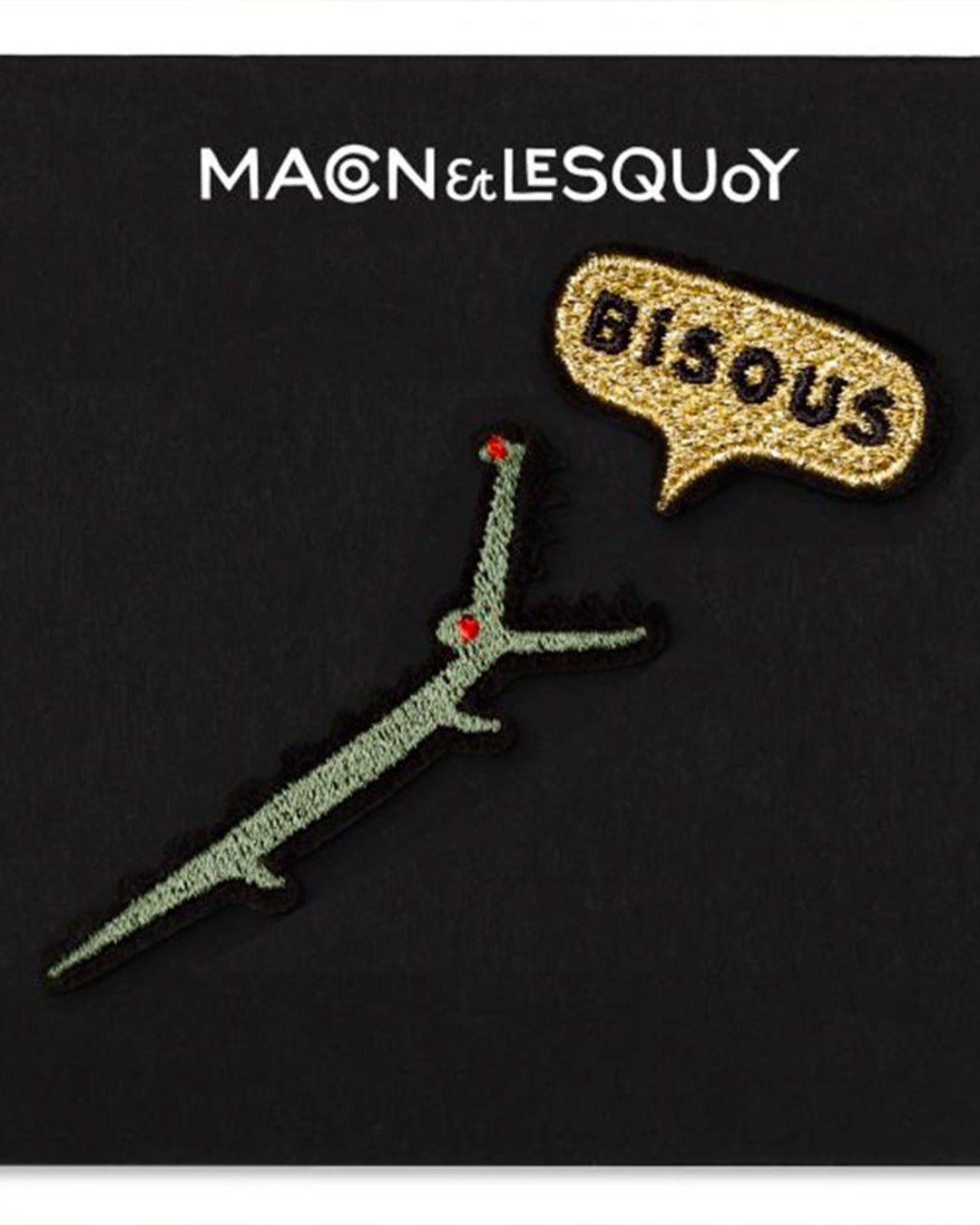 Macon & Lesquoy - Ecusson Croco Bisous