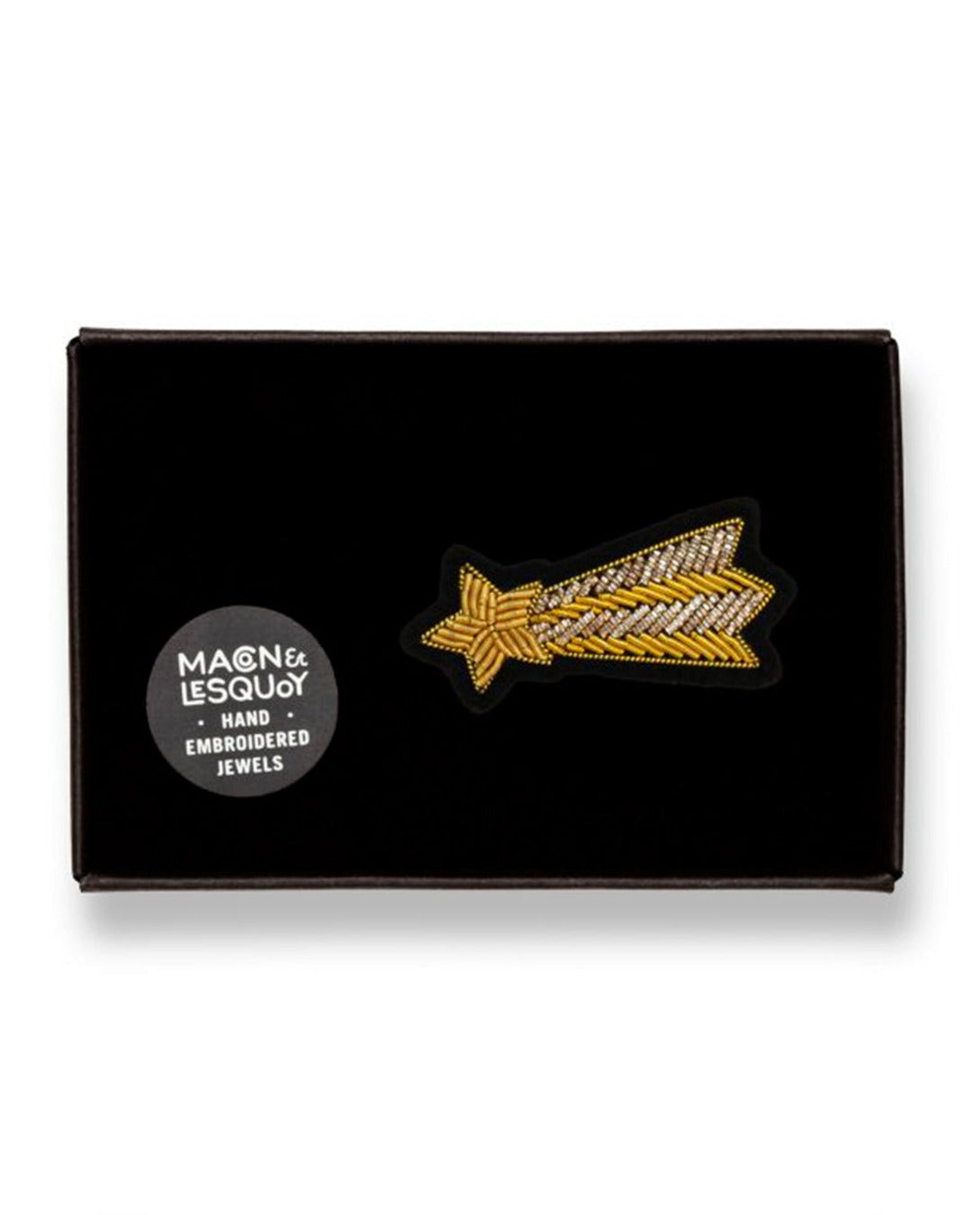 Macon & Lesquoy - Broche Etoile Filante Or