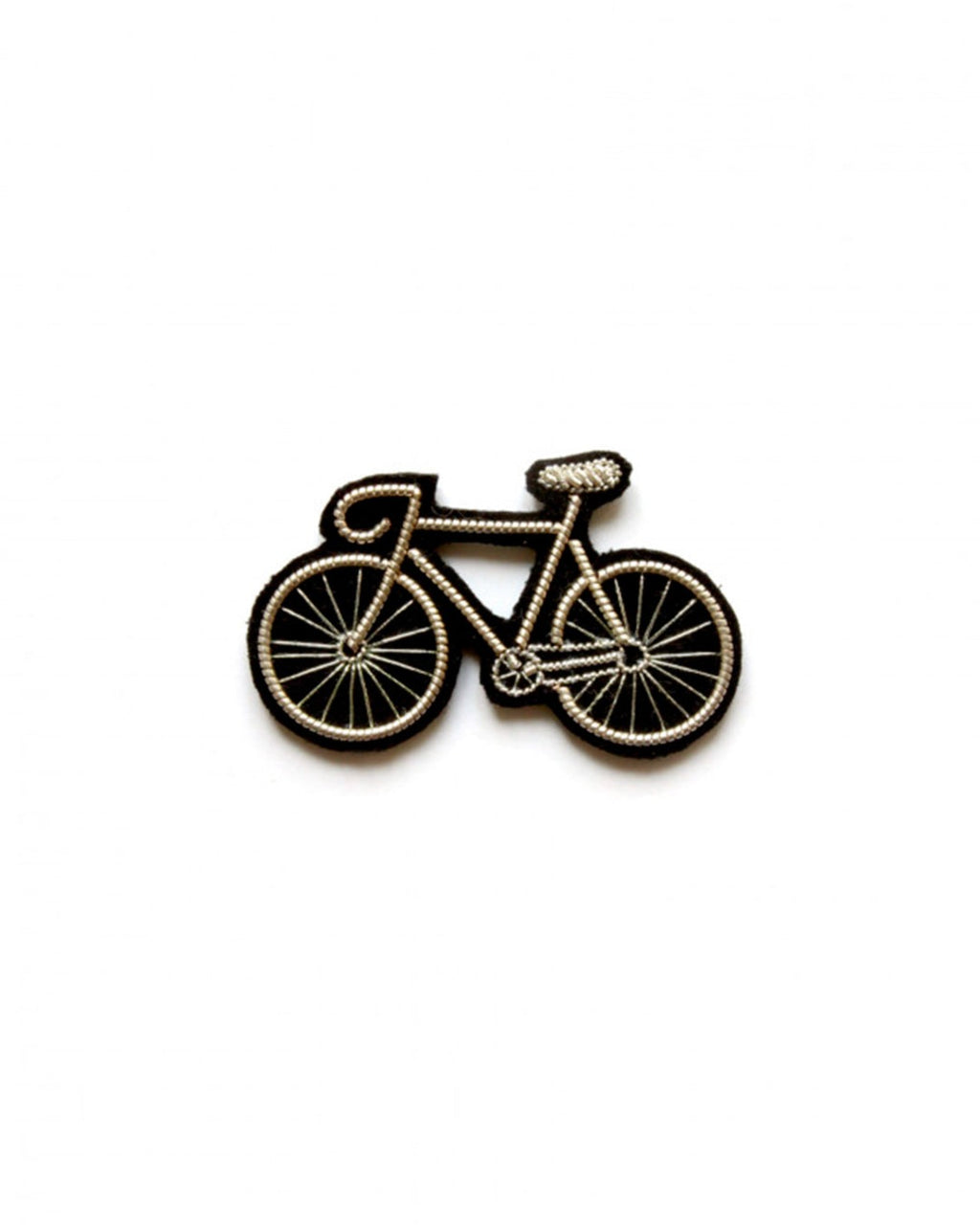 Macon & Lesquoy - Brooch - Silver Bicycle