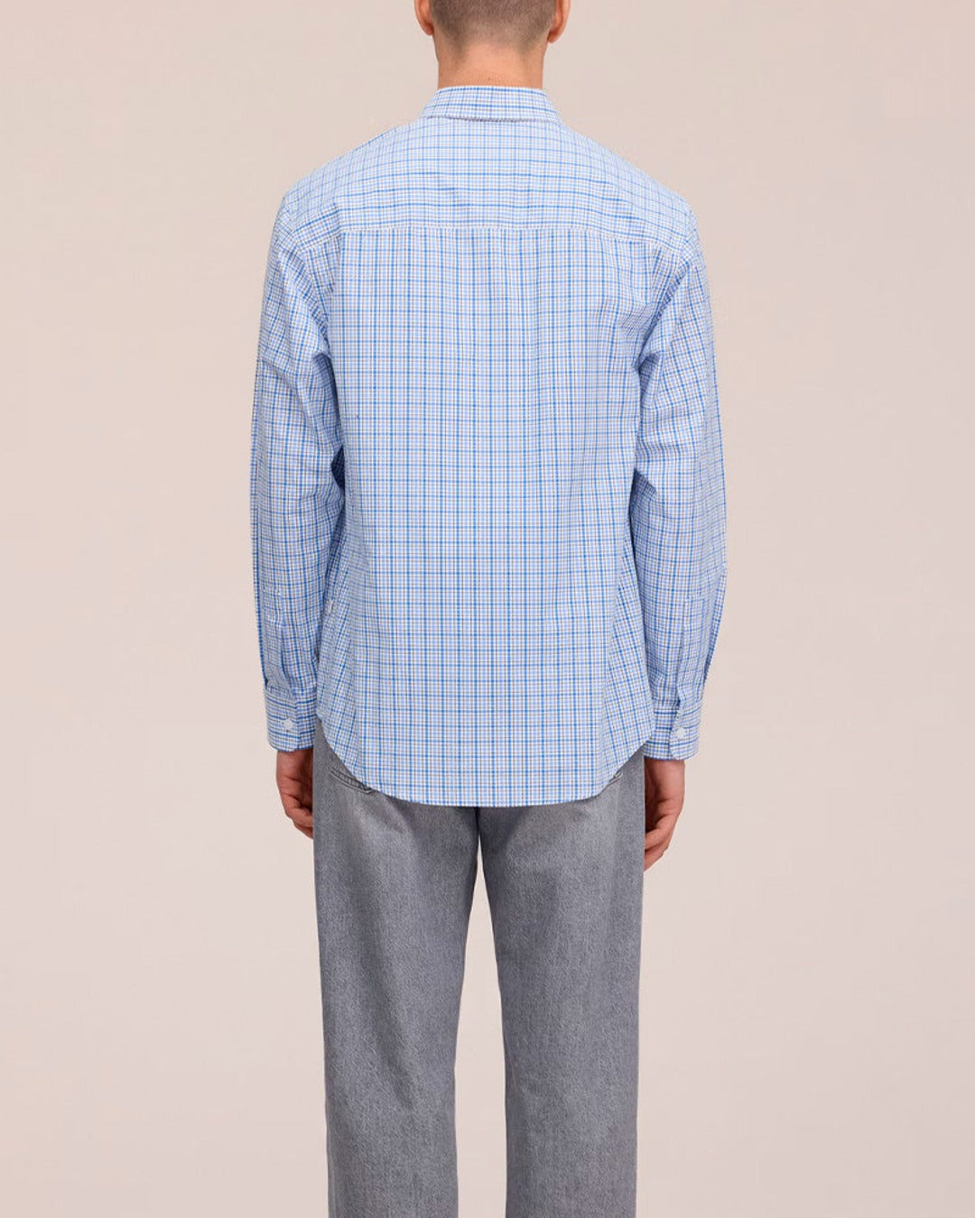 Nn07 - Quinsy Shirt - Cobolt Check