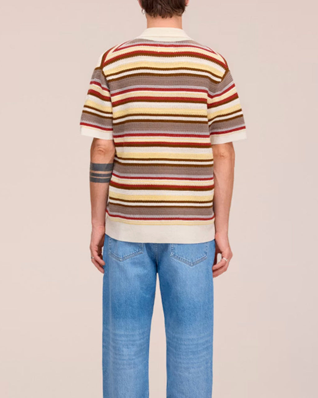 Nn07 - Lars Polo Cardigan - Ivory