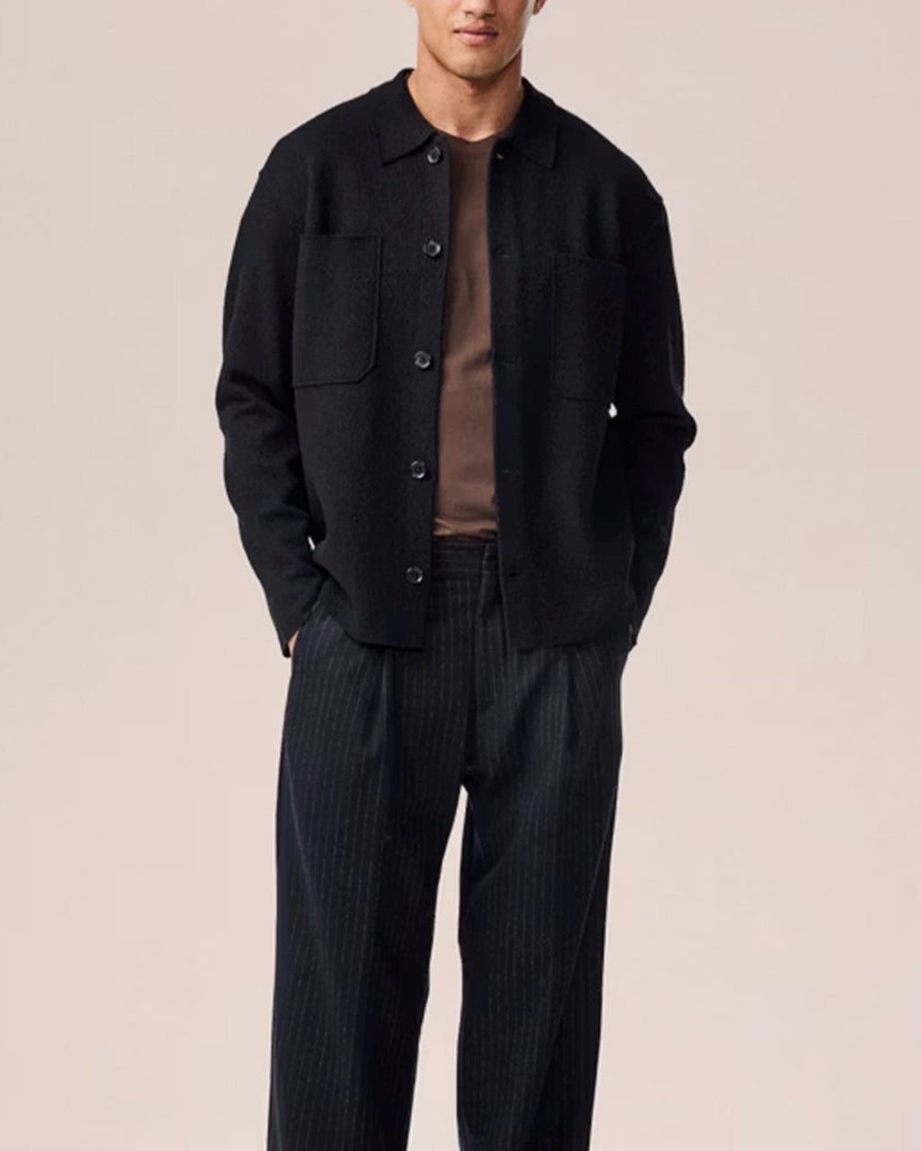 Nn07 - Jonas Overshirt - Black