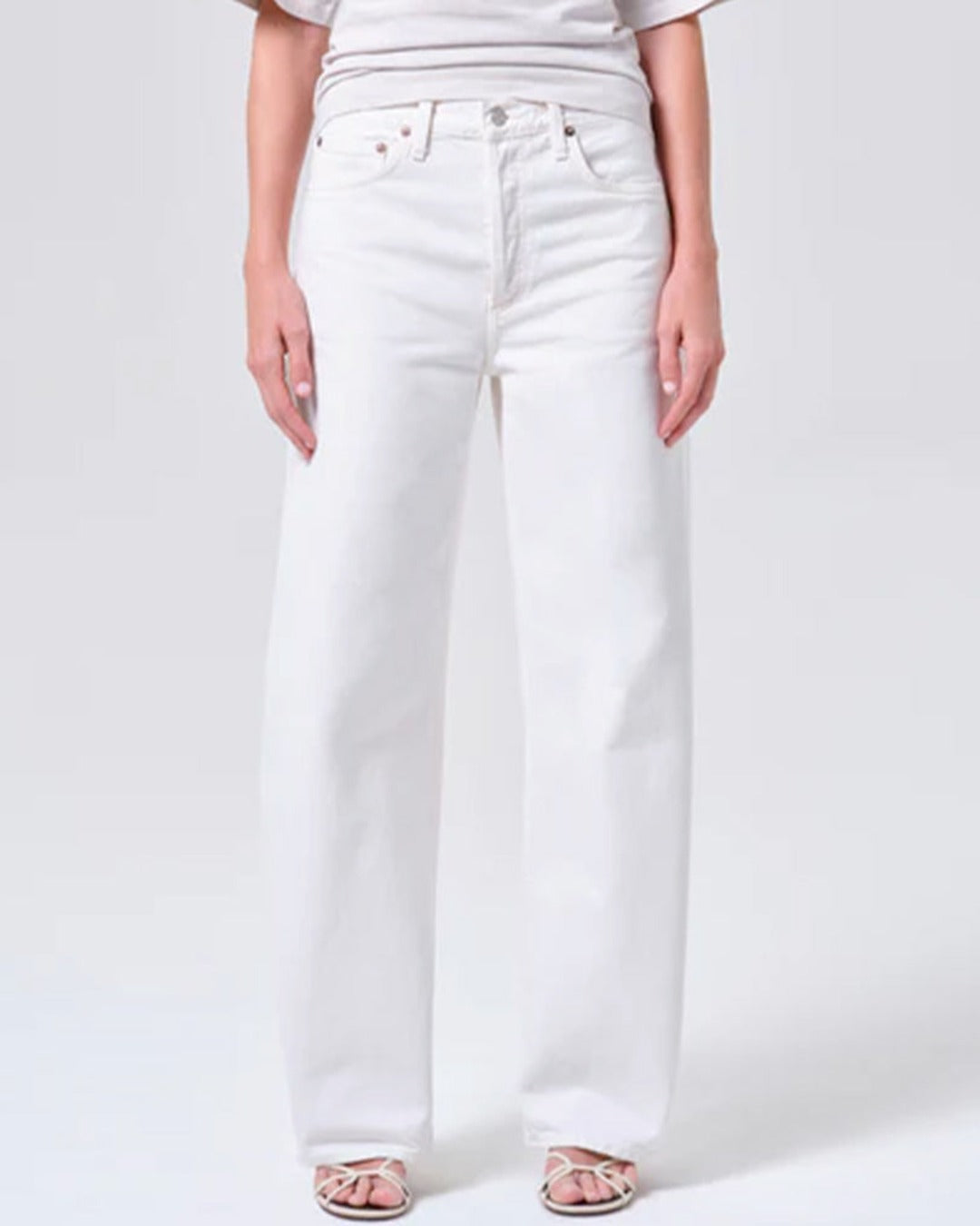 Agolde - Arc 32 Jeans - Chalk White
