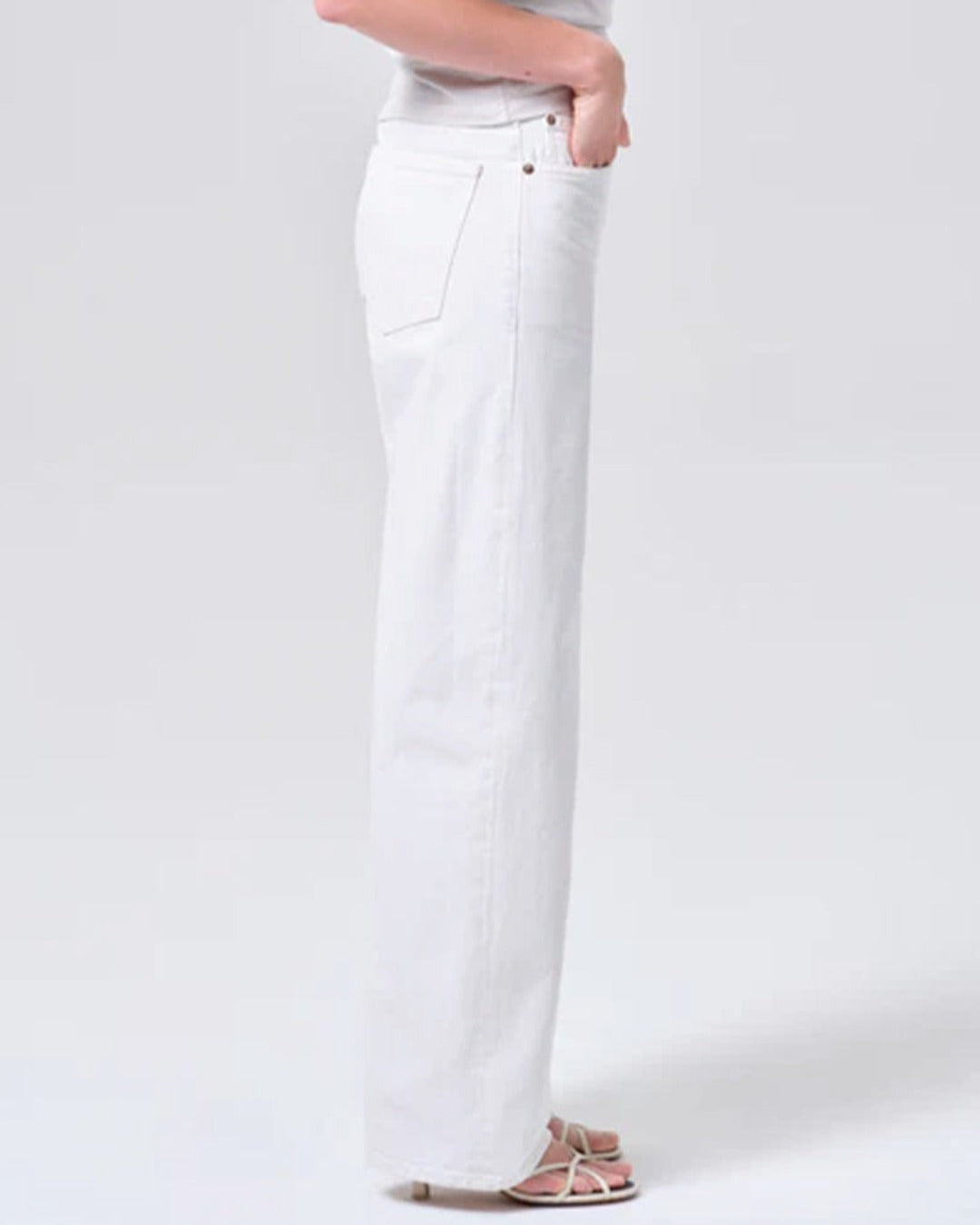 Agolde - Arc 32 Jeans - Chalk White