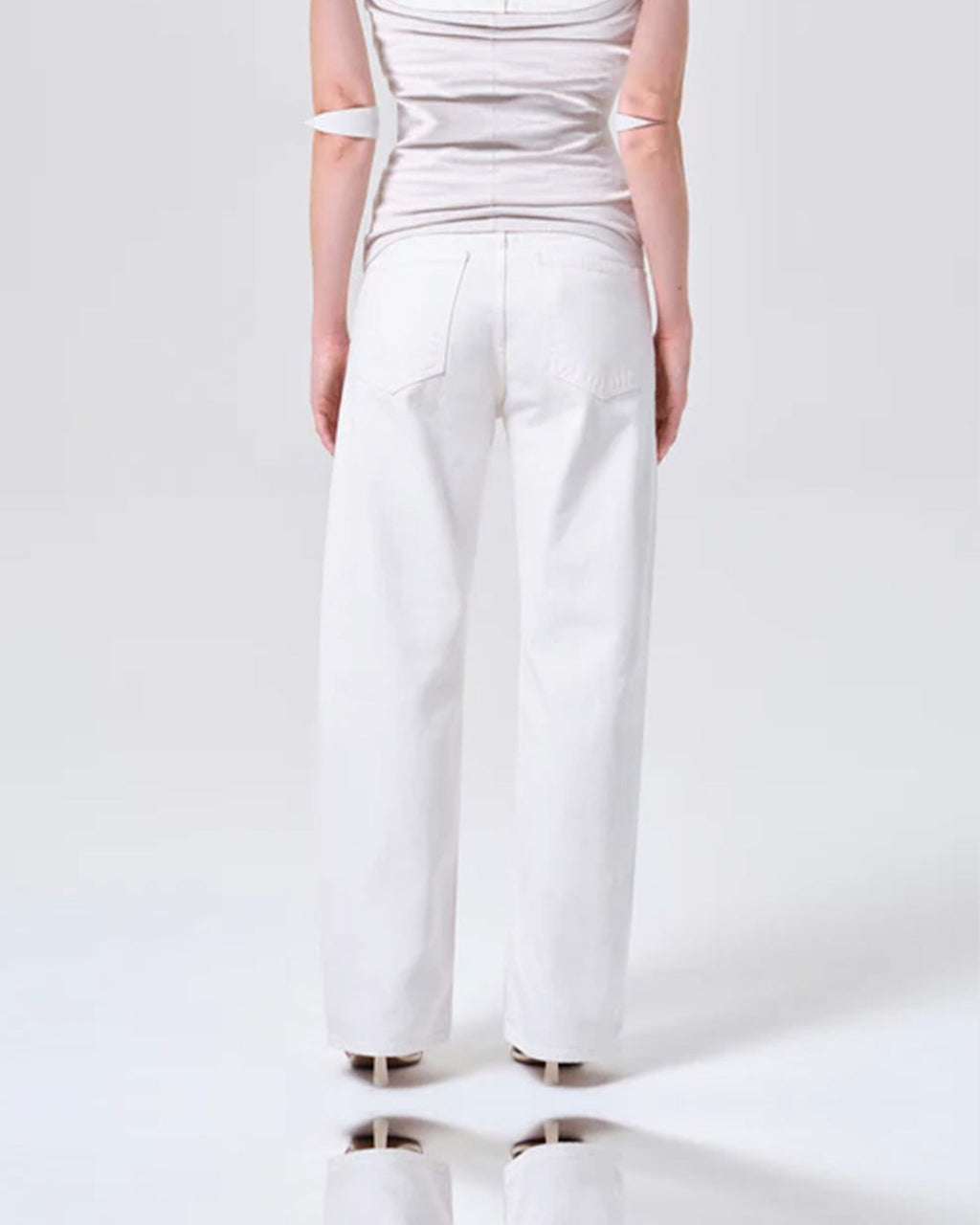 Agolde - Arc 32 Jeans - Chalk White