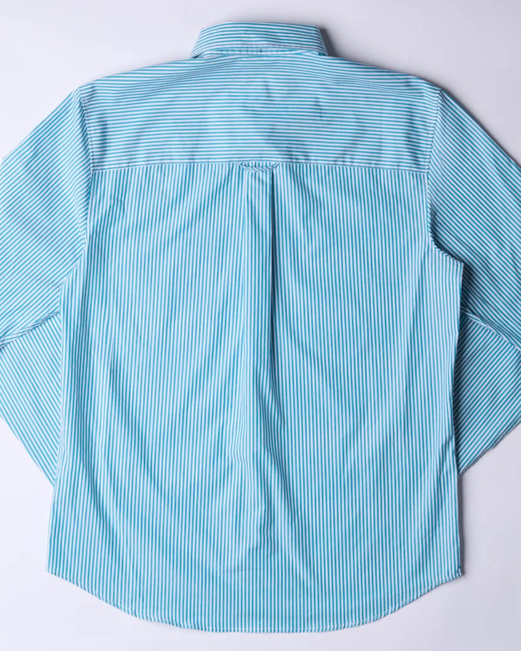 Merci - Chemise Sacha Rayé - Turquoise