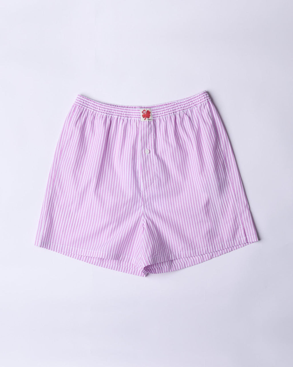 Merci - Short Jude Rayé - Mauve
