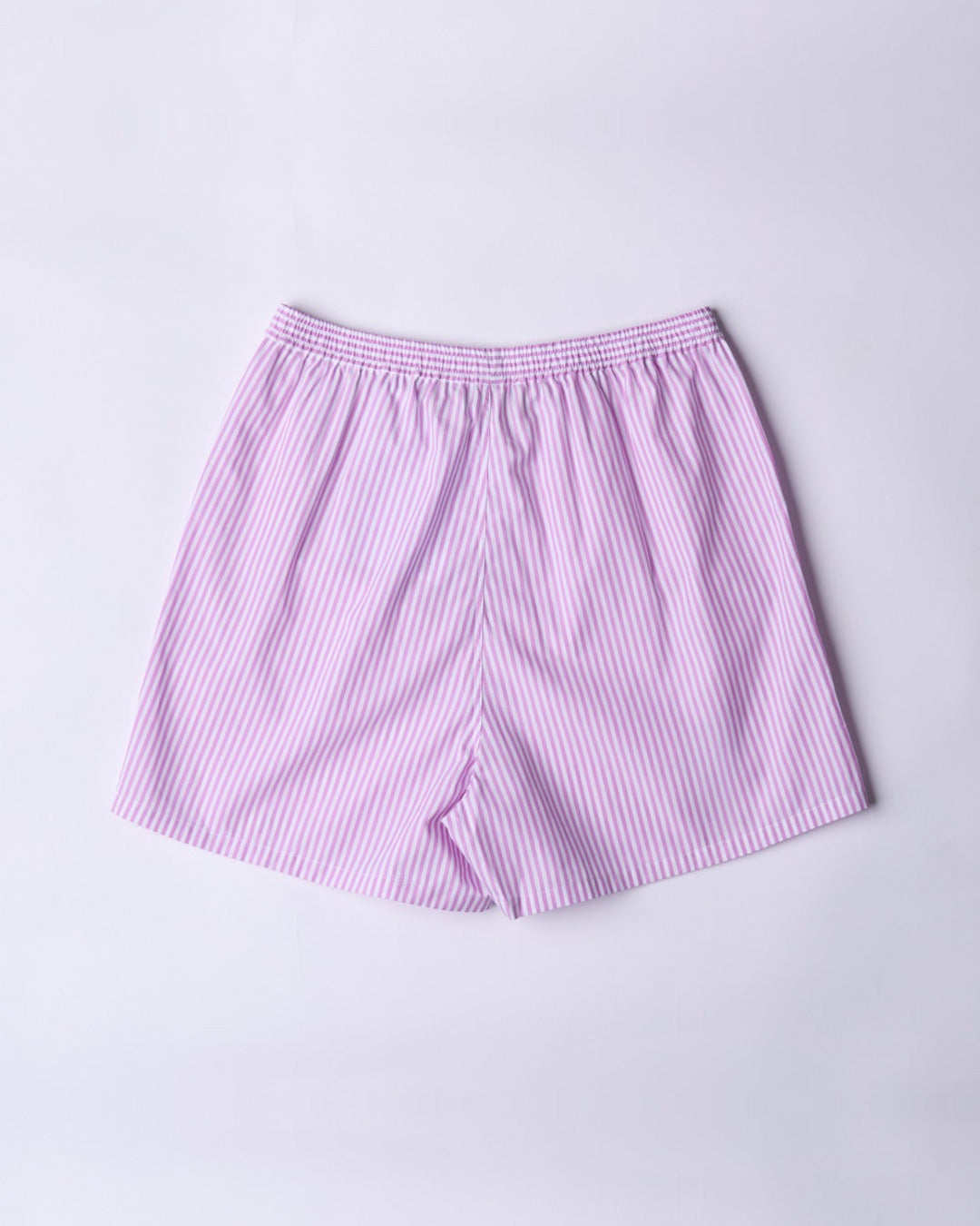 Merci - Short Jude Rayé - Mauve