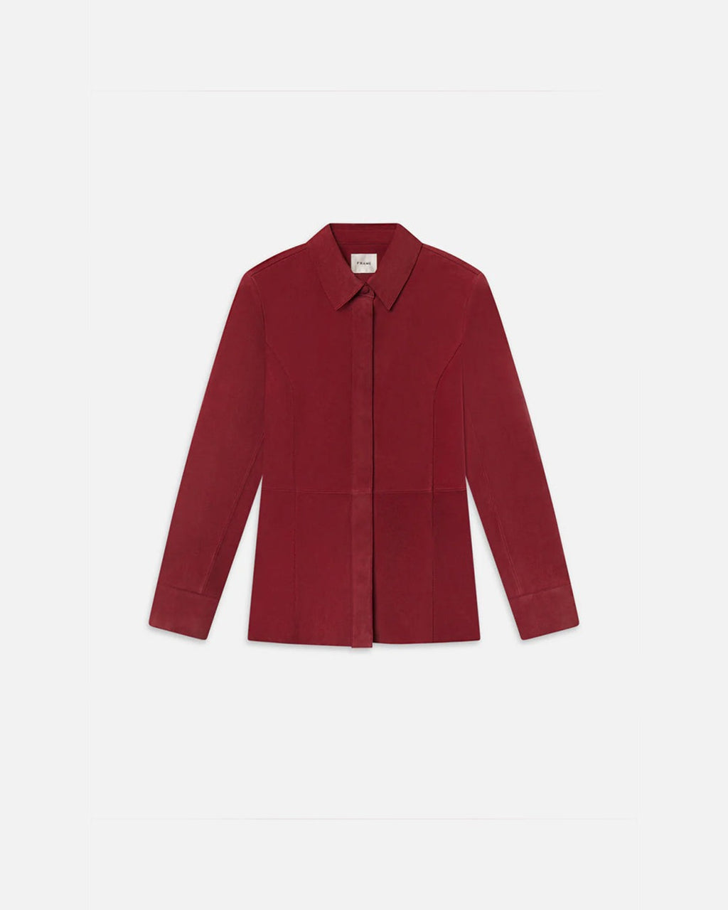 Frame - Chemise Suede - Garnet